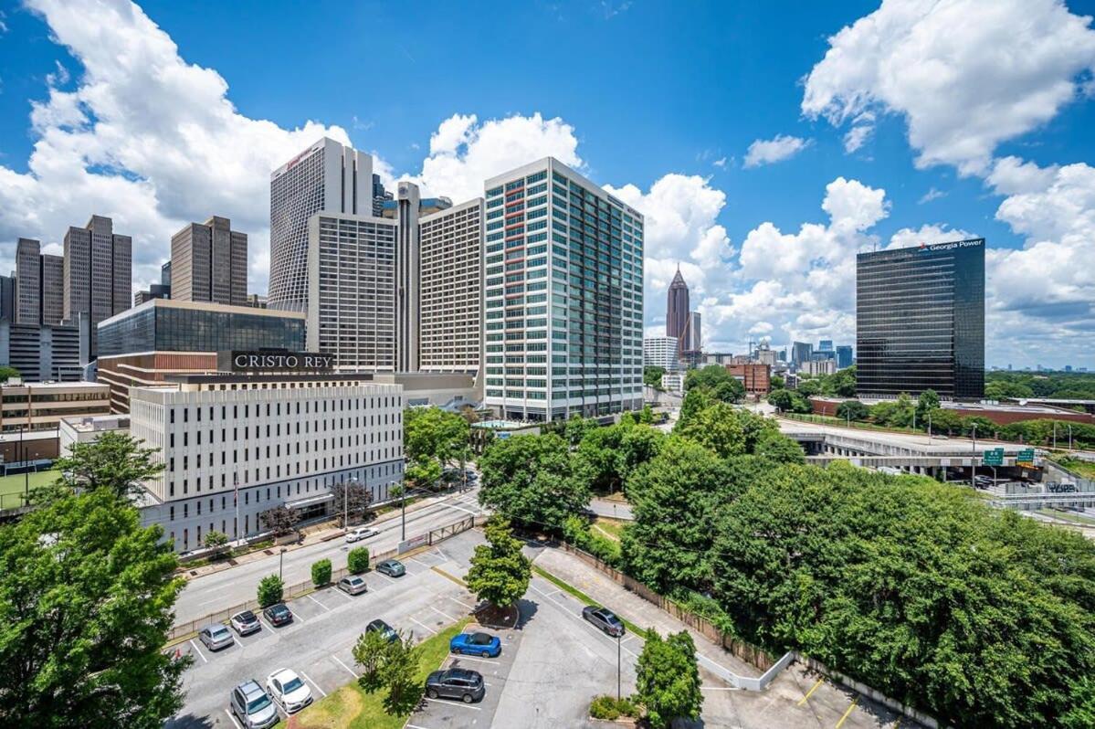 Downtown Atl Condo Onsite Parking King Bed & Bonus Room Lm1901 애틀랜타 외부 사진
